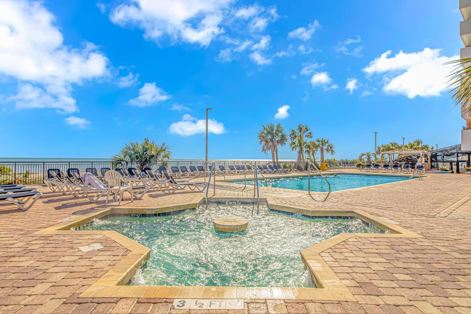 Oceanview 1 Bedroom Suite Landmark Resort 548 Perfect For A Couple Or Party Of 4 Myrtle Beach Ngoại thất bức ảnh